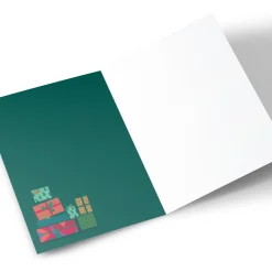 Photo Christmas Card - Stack Of Gifts