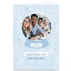 Photo Christmas Card - Thank You For Your Custom