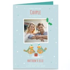 Photo Christmas Card - The Best Gift, Special Couple