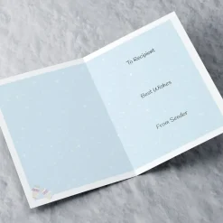 Photo Christmas Card - With Love & Mittens