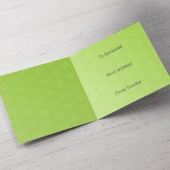 Photo Christmas Thank You Card - Red Snowman