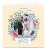 Photo Dalia Clark Wedding Card - Floral