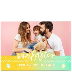 Photo Easter Card - From The Family