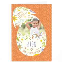 Photo Easter Card - Lots of Fun