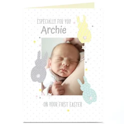 Photo Easter Card - On Your First Easter