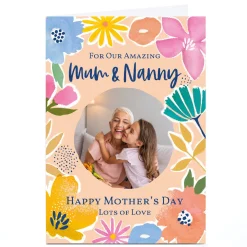 Photo Ebony Newton Mother's Day Card - Mum & Nanny