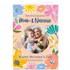 Photo Ebony Newton Mother's Day Card - Mum & Nannie