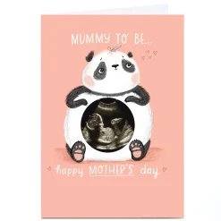 Photo Emma Valenghi Mother's Day Card - Panda Ultrasound Mummy To Be