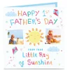 Photo Father's Day Card - First Father's Day, Sunshine