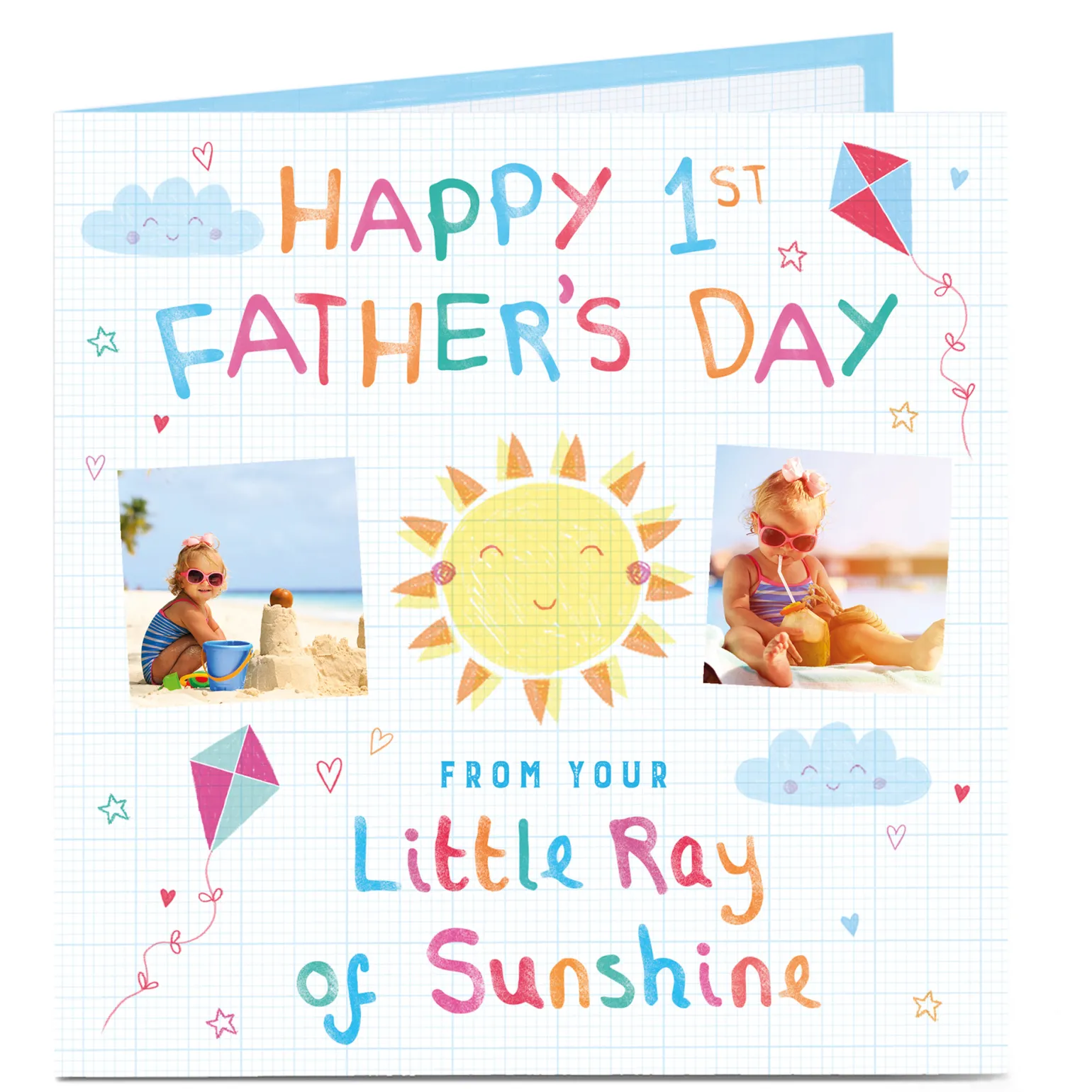 Photo Father's Day Card - First Father's Day, Sunshine