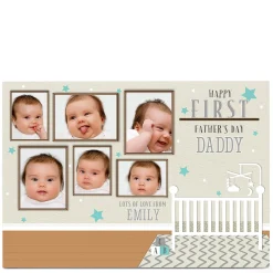 Photo Father's Day Card - First Father's Day Nursery