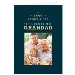 Photo Father's Day Card - The World's Best