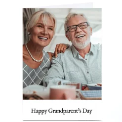 Photo Grandparent's Day Card - Any Photo & Message