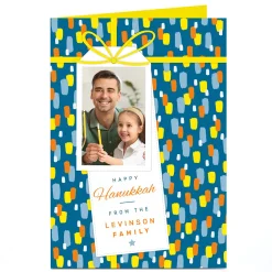 Photo Hanukkah Card - From The Family