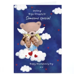 Photo Hugs Valentine's Day Card- Bear in The Clouds, Someone Special