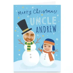 Photo Jess Moorhouse Christmas Card - Snowmen Photos, Uncle