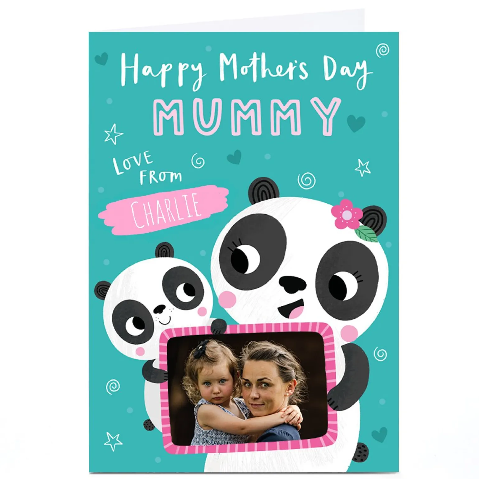 Photo Jess Moorhouse Mother's Day Card - Mummy Panda