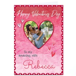 Photo Juniper & Rose Valentine's Day Card - Amazing Wife