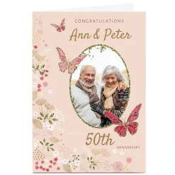 Photo Kerry Spurling Anniversary Card - 50th Anniversary