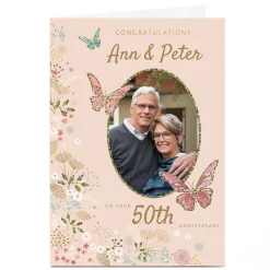 Photo Kerry Spurling Anniversary Card - 50th Anniversary