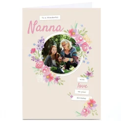 Photo Kerry Spurling Birthday Card - Nanna