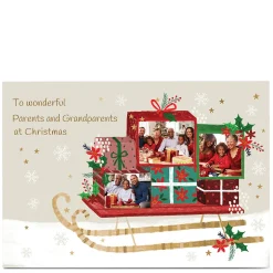 Photo Kerry Spurling Christmas Card - Presents on Sleigh