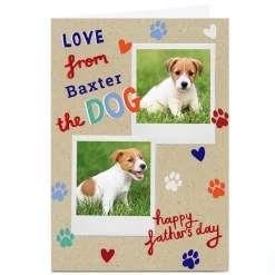 Photo Kerry Spurling Father's Day Card - From the Dog