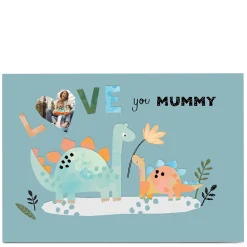 Photo Kerry Spurling Mother's Day Card - Love you, Mummy Dinosaur