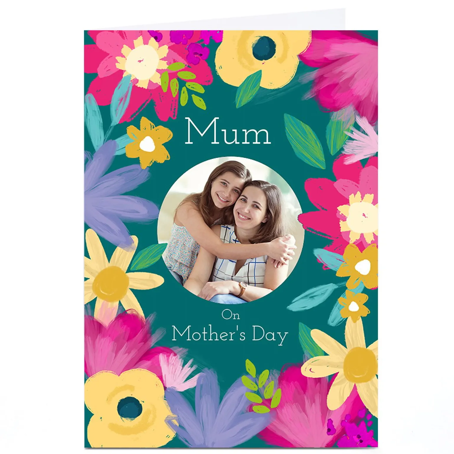 Photo Kerry Spurling Mother's Day Card - Floral Photo