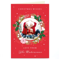 Photo Klara Hawkins Christmas Card - Wreath