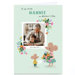 Photo Lemon & Sugar Mother's Day Card - Nannie Mouse