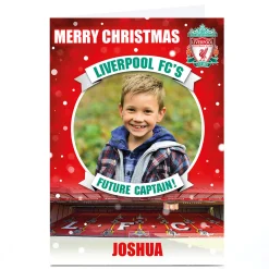 Photo Liverpool FC Christmas Card - Future Captain