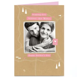 Photo Mother's Day Card - Across The Miles