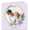 Photo Mother's Day Card - Floral Hexagon