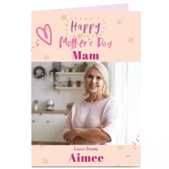 Photo Mother's Day Card - Heart, Any Relation