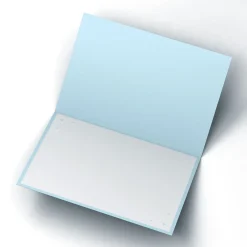 Photo New Baby Card - Welcome To The World Blue