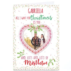 Photo Nik Golesworthy Christmas Card - Heart Frame