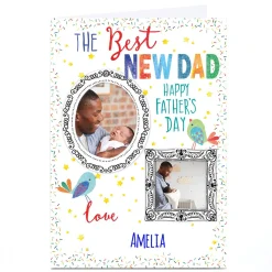 Photo Nik Golesworthy Father's Day Card - New Dad
