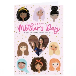Photo Pigment Mother's Day Card - Of All The Mums You're the Best
