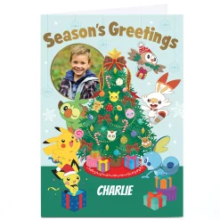 Photo Pokemon Christmas Card - Christmas Tree