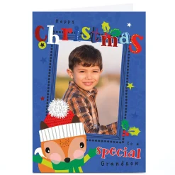 Photo Rachel Griffin Christmas Card - Grandson