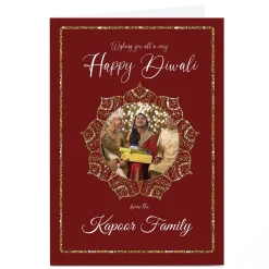 Photo Roshah Designs Diwali Card - Happy Diwali To All