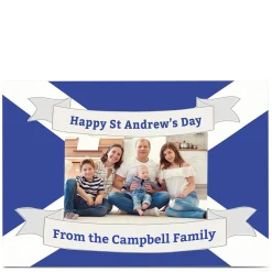 Photo St. Andrew's Day Card - From The Family
