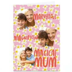 Photo Stevie Studio Mother's Day Card - Marvellous Magnificent Magical Mum