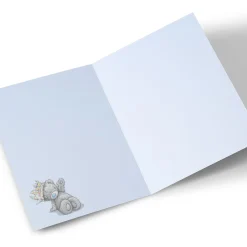 Photo Tatty Teddy Birthday Card - Bear in Hat with Presents, Uncle