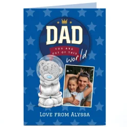 Photo Tatty Teddy Father's Day Card - Out of this World Dad