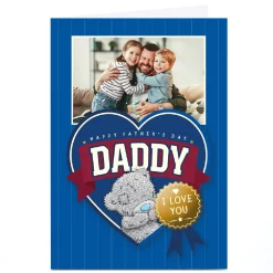 Photo Tatty Teddy Father's Day Card - Love Heart, Daddy