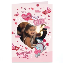 Photo Tatty Teddy Valentine's Day Card - Special Little Girl