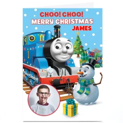 Photo Thomas & Friends Christmas Card - Name