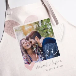 Photo Upload Apron - Years of Love